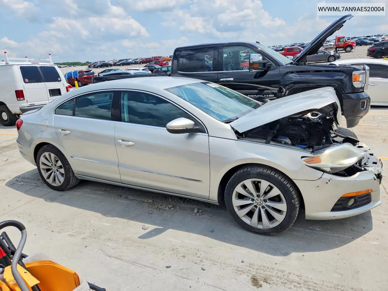 2010 Volkswagen Cc Sport VIN: WVWML7AN9AE520004 Lot: 61679026
