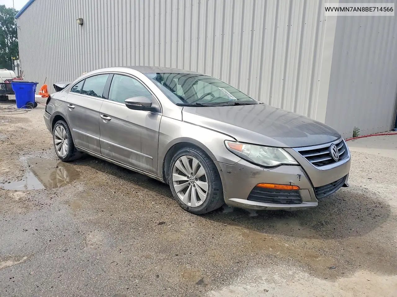 2011 Volkswagen Cc Sport VIN: WVWMN7AN8BE714566 Lot: 53336026