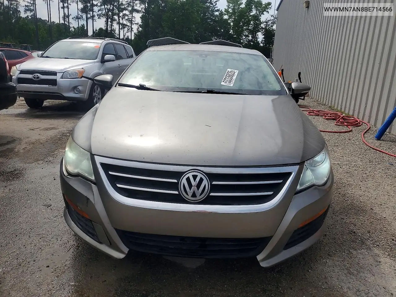 2011 Volkswagen Cc Sport VIN: WVWMN7AN8BE714566 Lot: 53336026