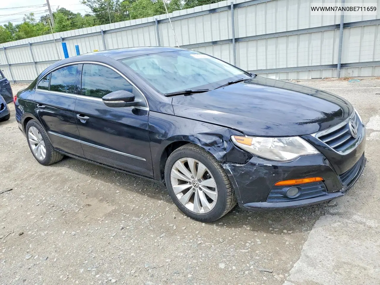 2011 Volkswagen Cc Sport VIN: WVWMN7AN0BE711659 Lot: 55136046