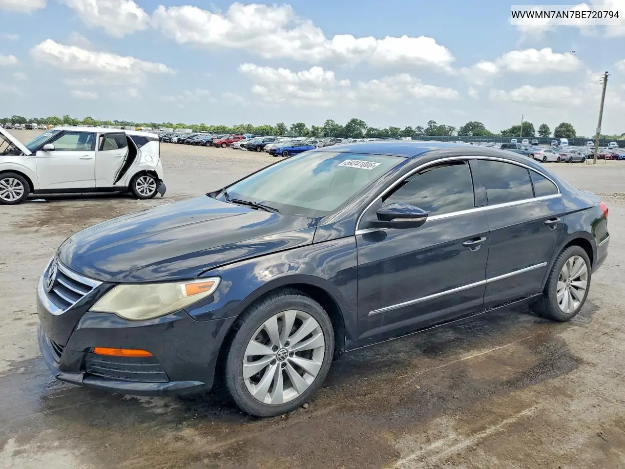 2011 Volkswagen Cc Sport VIN: WVWMN7AN7BE720794 Lot: 59241006