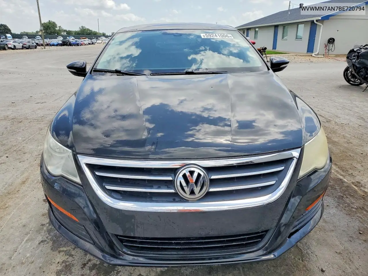2011 Volkswagen Cc Sport VIN: WVWMN7AN7BE720794 Lot: 59241006