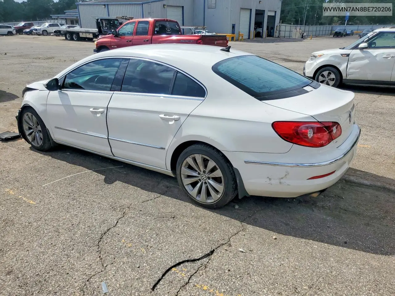 2011 Volkswagen Cc Sport VIN: WVWMN7AN8BE720206 Lot: 60517286