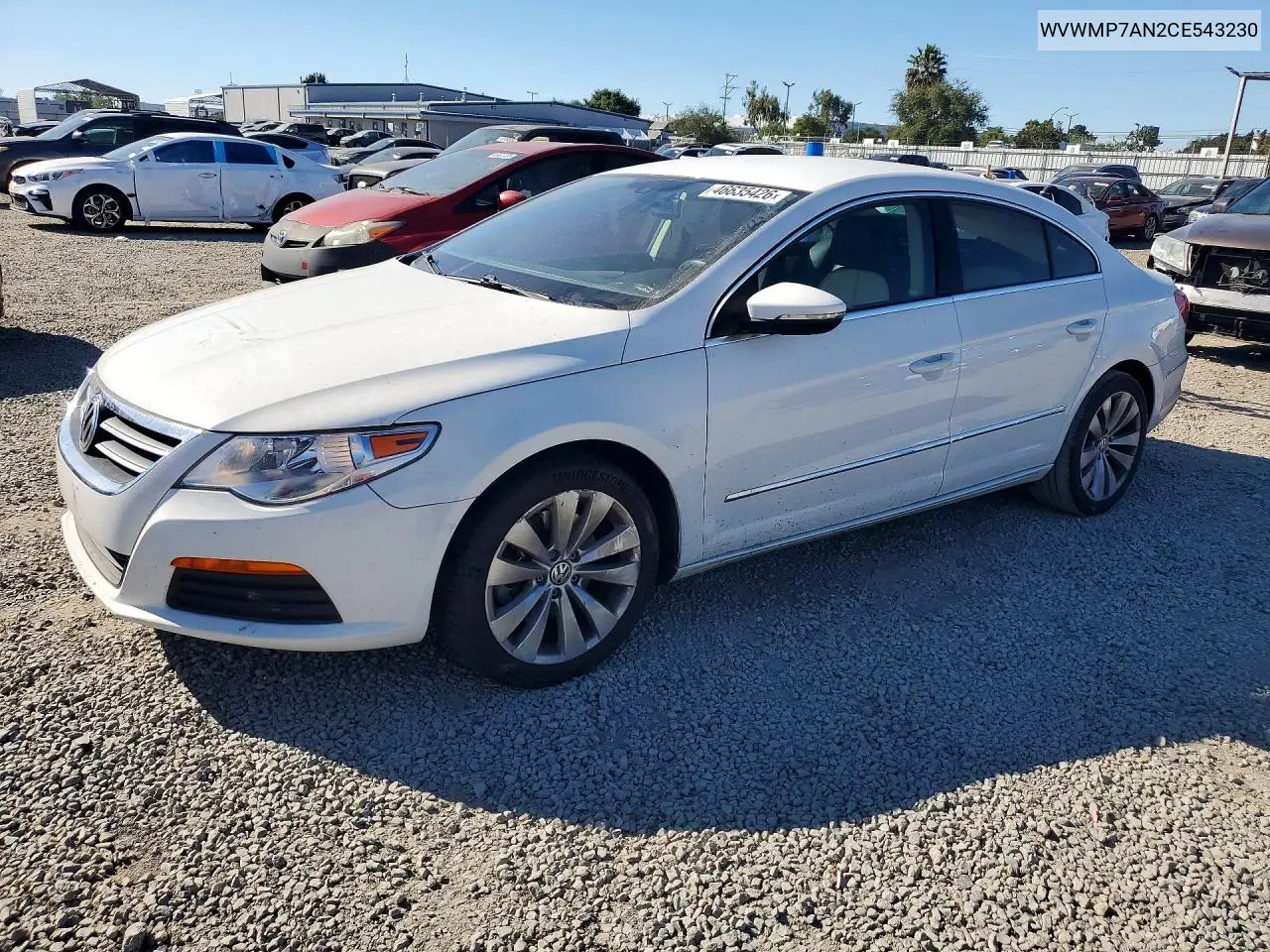2012 Volkswagen Cc Sport