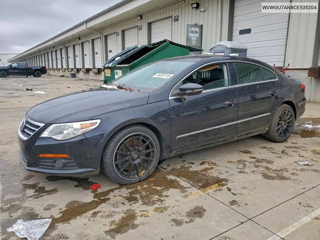 WVWGU7AN8CE535204 2012 Volkswagen Cc