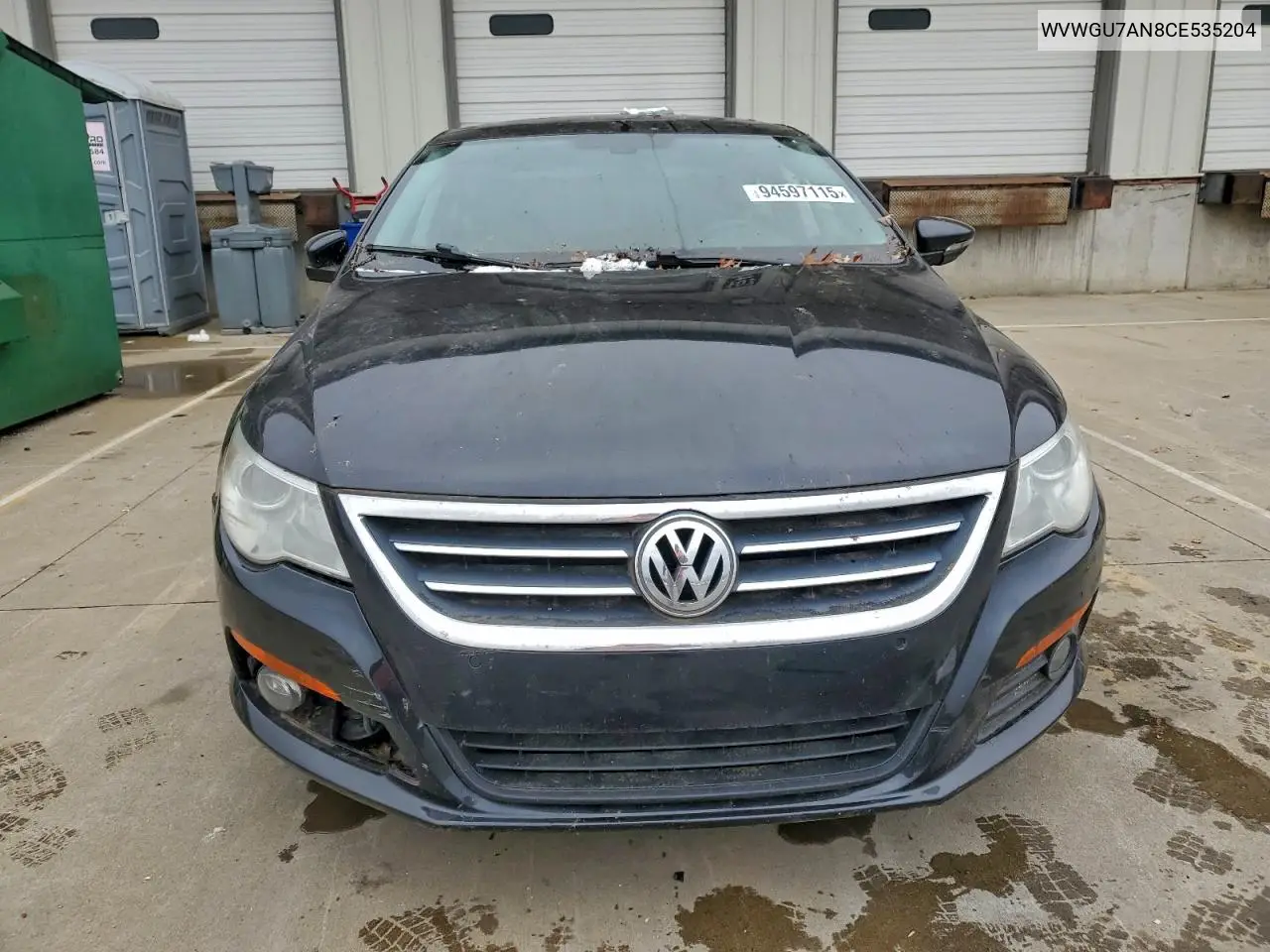 WVWGU7AN8CE535204 2012 Volkswagen Cc