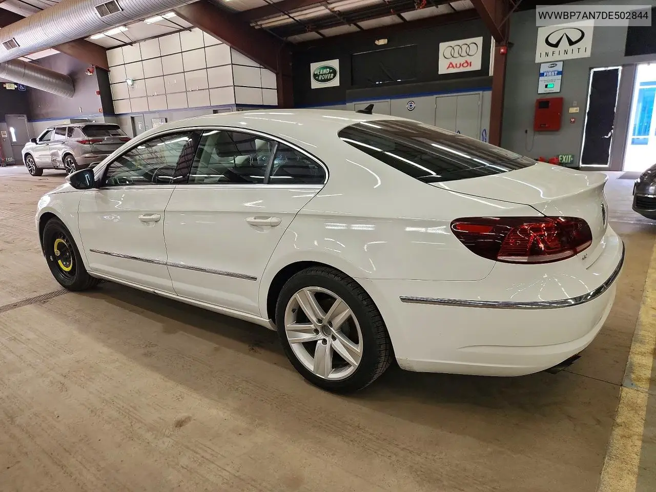 2013 Volkswagen Cc Sport VIN: WVWBP7AN7DE502844 Lot: 50760896