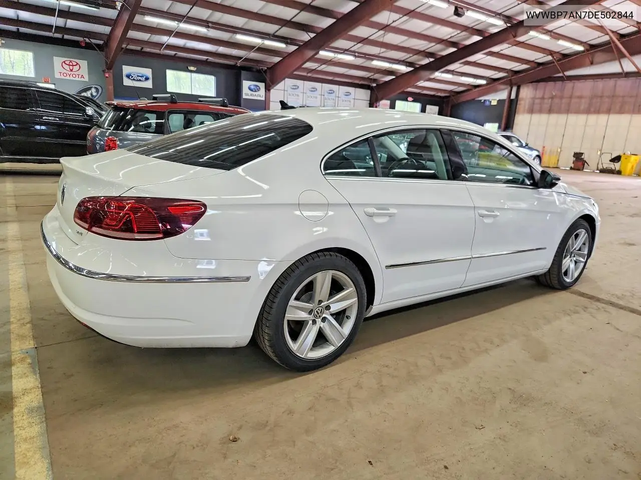 2013 Volkswagen Cc Sport VIN: WVWBP7AN7DE502844 Lot: 50760896