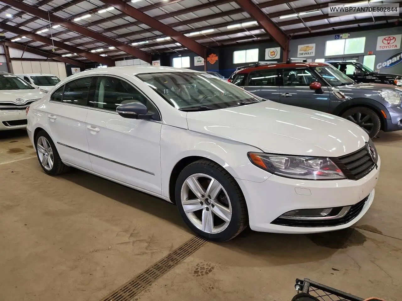 2013 Volkswagen Cc Sport VIN: WVWBP7AN7DE502844 Lot: 50760896