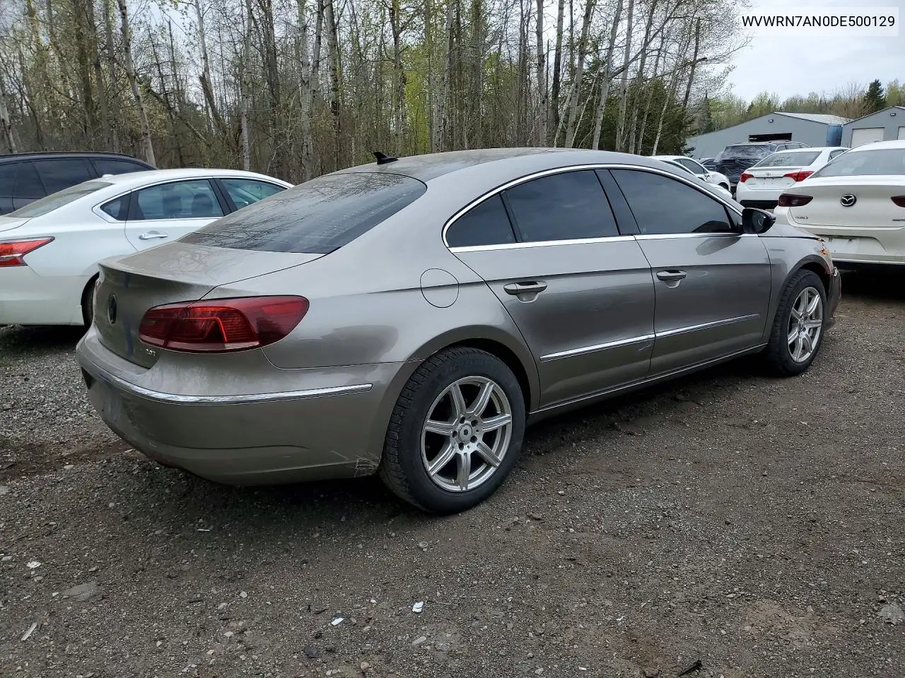 2013 Volkswagen Cc Luxury VIN: WVWRN7AN0DE500129 Lot: 51864996