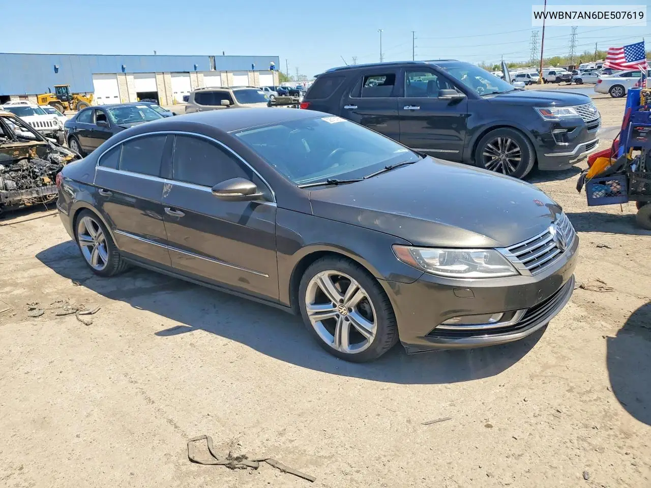 2013 Volkswagen Cc Sport VIN: WVWBN7AN6DE507619 Lot: 52313196