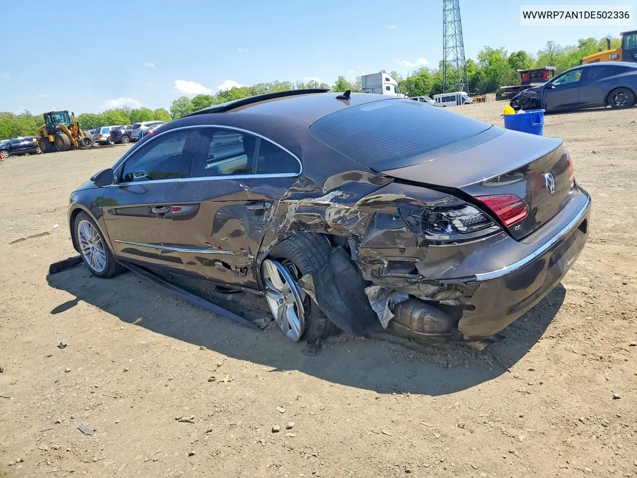2013 Volkswagen Cc Luxury VIN: WVWRP7AN1DE502336 Lot: 52538666
