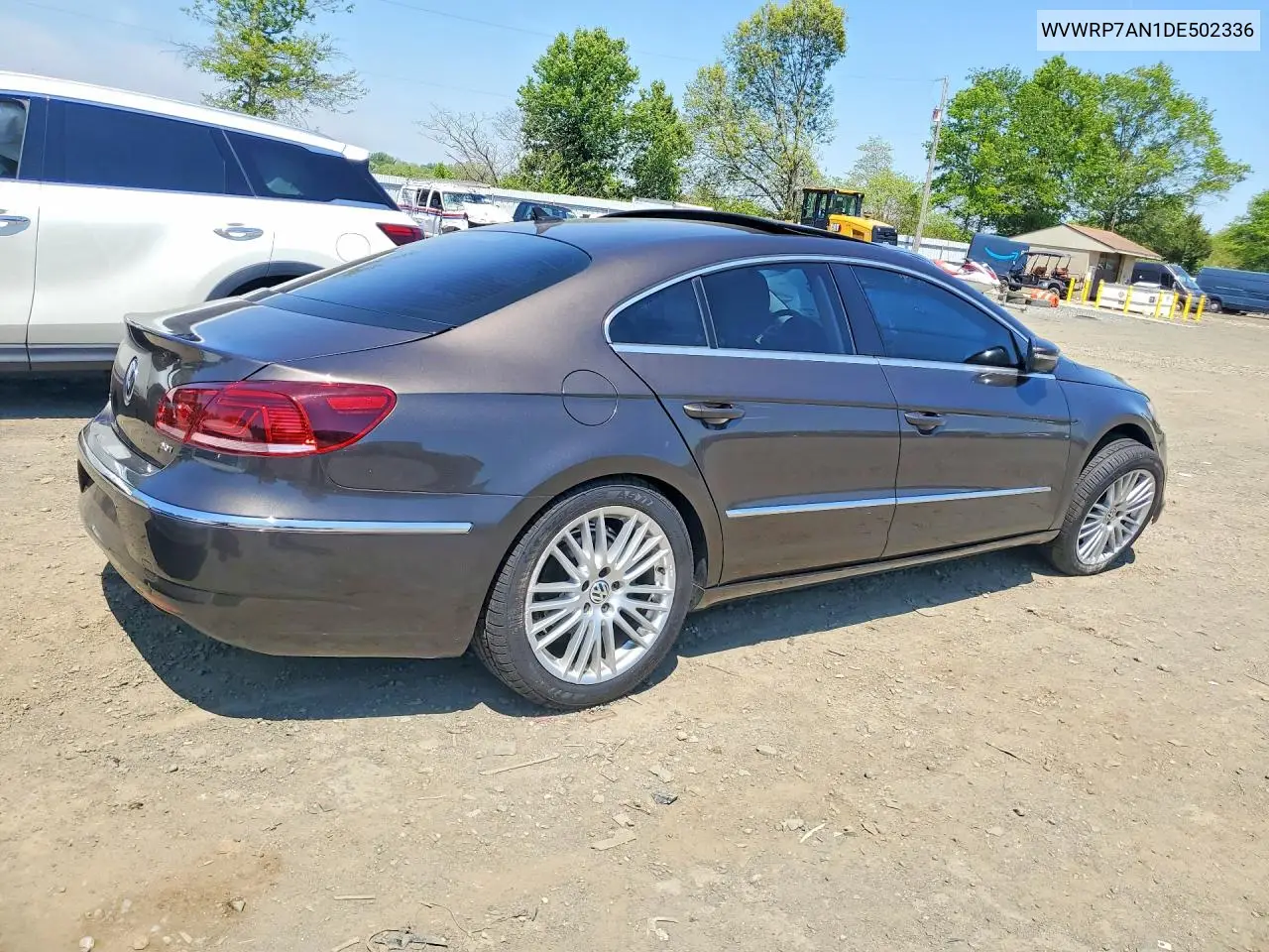 2013 Volkswagen Cc Luxury VIN: WVWRP7AN1DE502336 Lot: 52538666