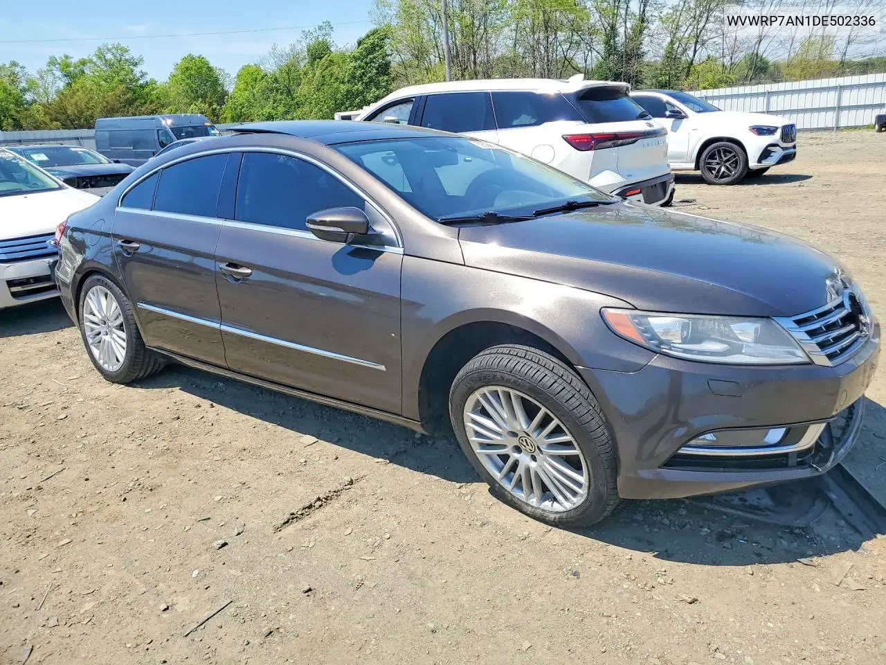 2013 Volkswagen Cc Luxury VIN: WVWRP7AN1DE502336 Lot: 52538666