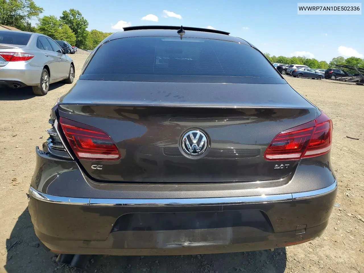 2013 Volkswagen Cc Luxury VIN: WVWRP7AN1DE502336 Lot: 52538666