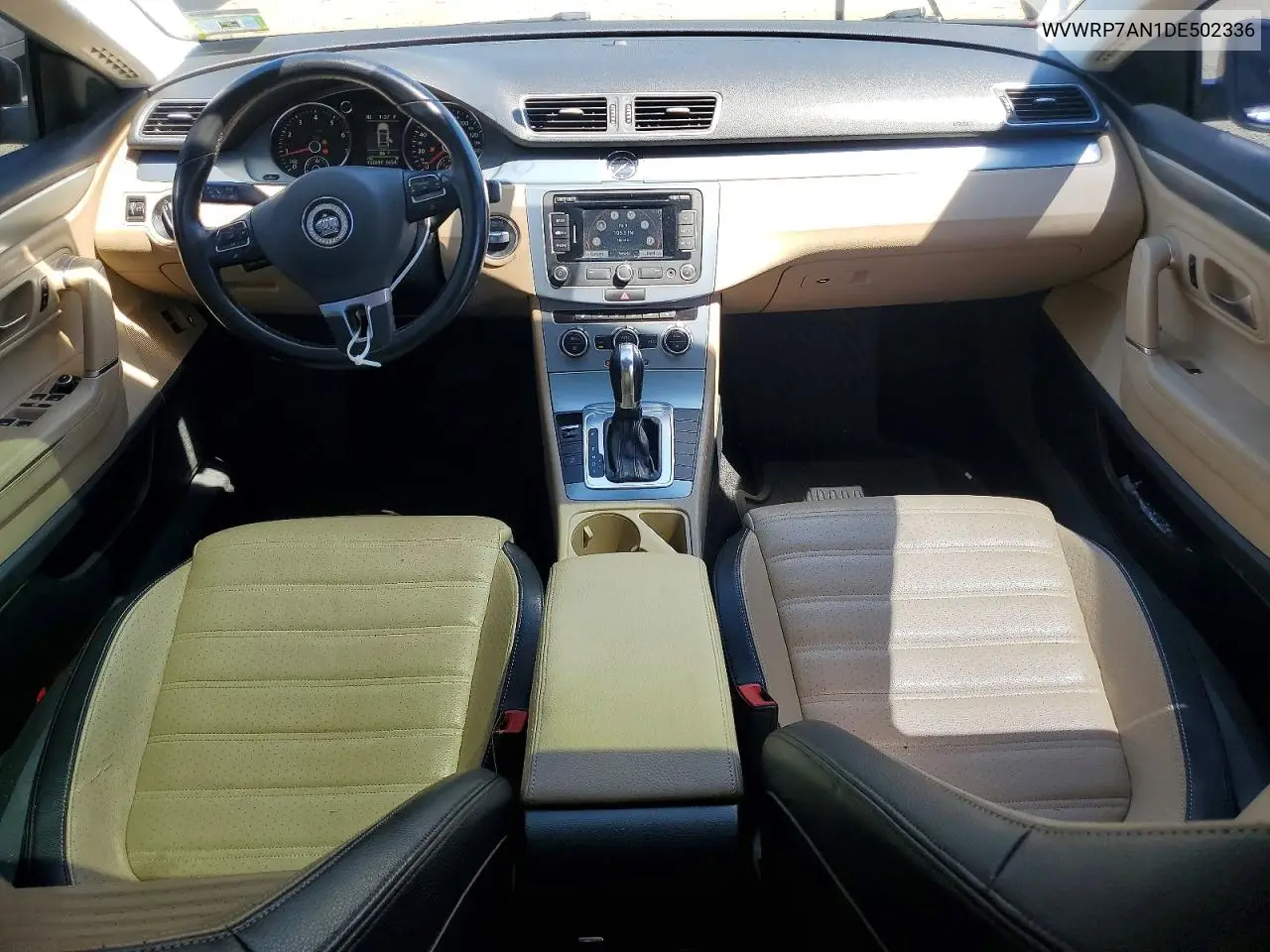 2013 Volkswagen Cc Luxury VIN: WVWRP7AN1DE502336 Lot: 52538666