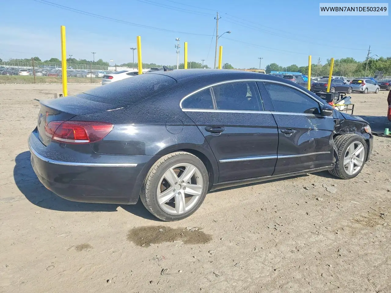 2013 Volkswagen Cc Sport VIN: WVWBN7AN1DE503249 Lot: 54549526