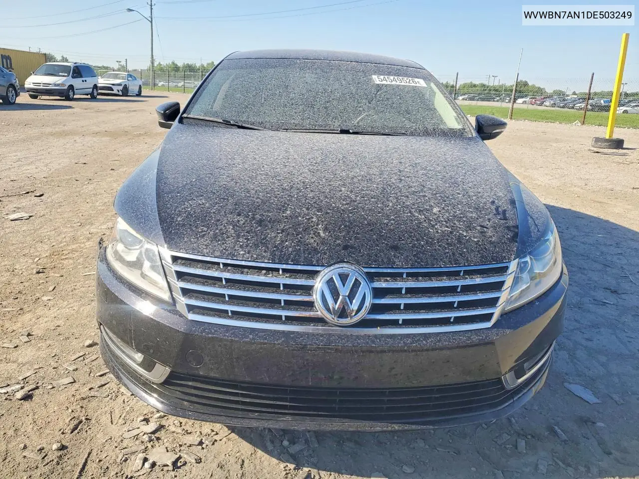 2013 Volkswagen Cc Sport VIN: WVWBN7AN1DE503249 Lot: 54549526