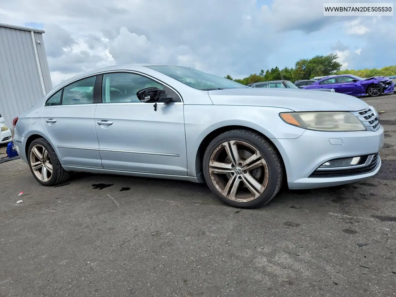 2013 Volkswagen Cc Sport VIN: WVWBN7AN2DE505530 Lot: 55436026