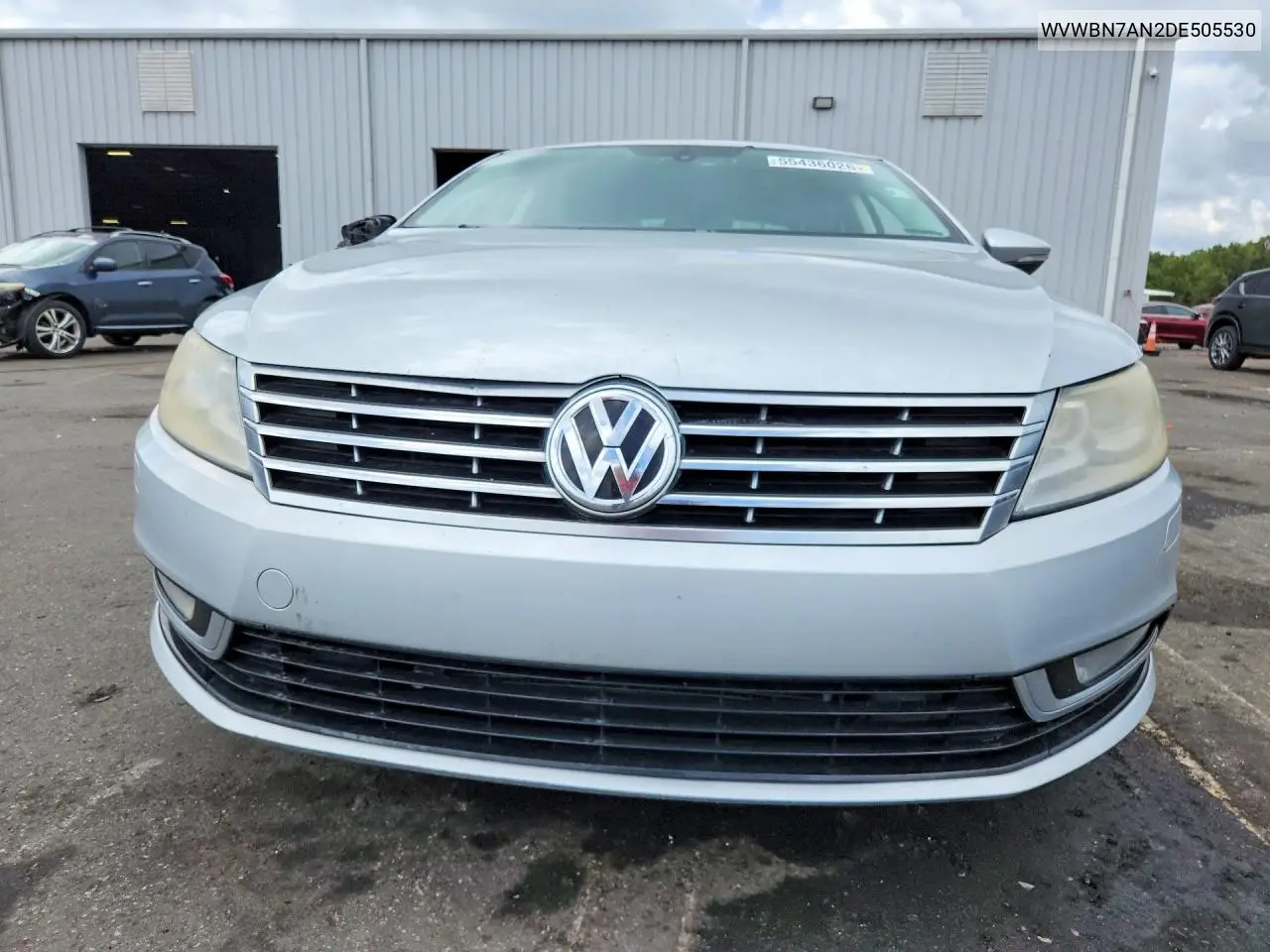 2013 Volkswagen Cc Sport VIN: WVWBN7AN2DE505530 Lot: 55436026