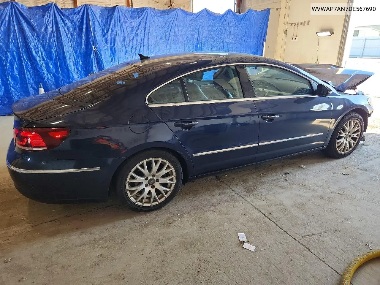 2013 Volkswagen Cc Sport VIN: WVWAP7AN7DE567690 Lot: 55716726