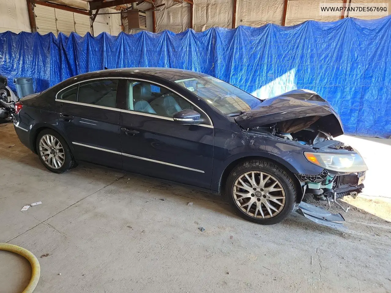 2013 Volkswagen Cc Sport VIN: WVWAP7AN7DE567690 Lot: 55716726