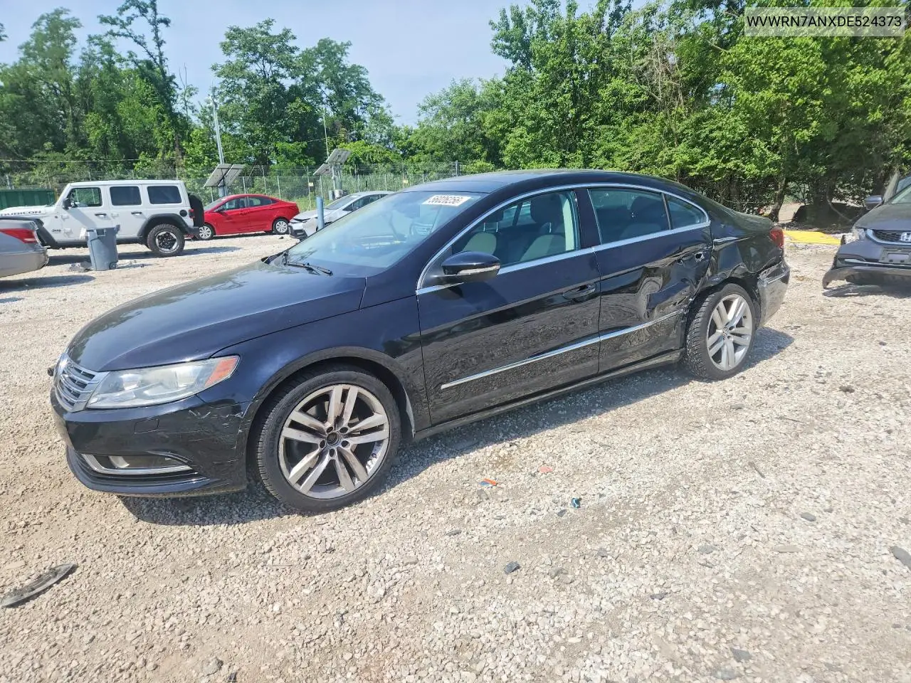 2013 Volkswagen Cc Luxury VIN: WVWRN7ANXDE524373 Lot: 56026256