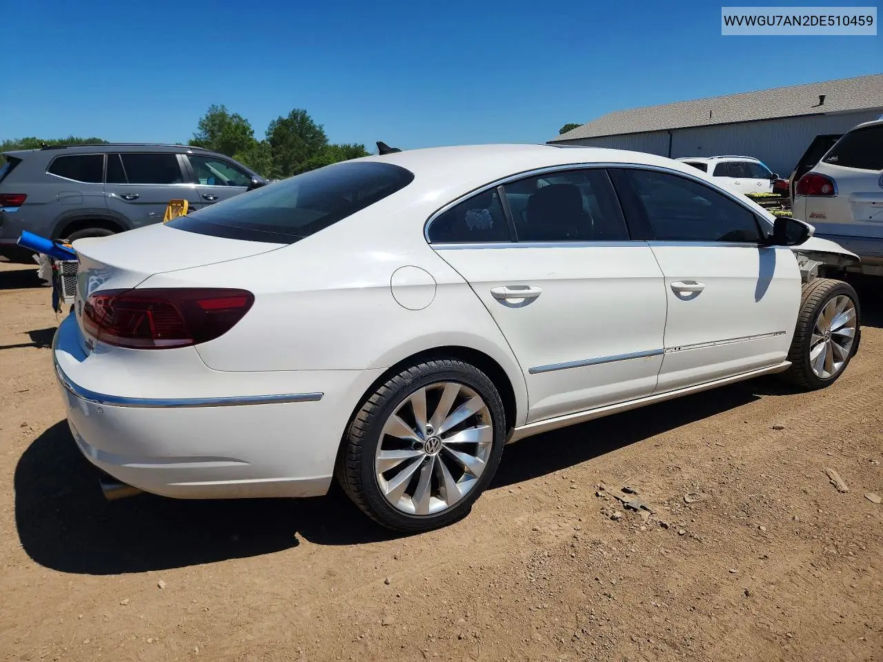 2013 Volkswagen Cc Vr6 4Motion VIN: WVWGU7AN2DE510459 Lot: 56083686