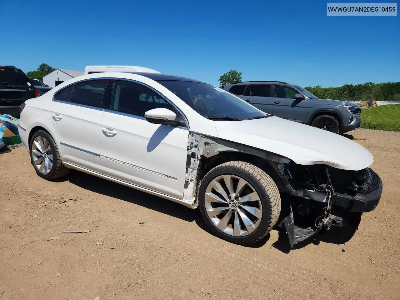 2013 Volkswagen Cc Vr6 4Motion VIN: WVWGU7AN2DE510459 Lot: 56083686