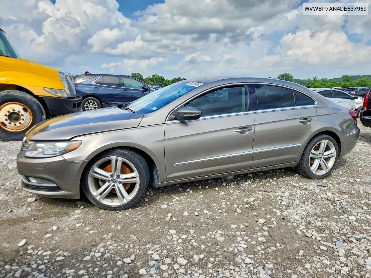 2013 Volkswagen Cc Sport VIN: WVWBP7AN4DE537969 Lot: 56425916