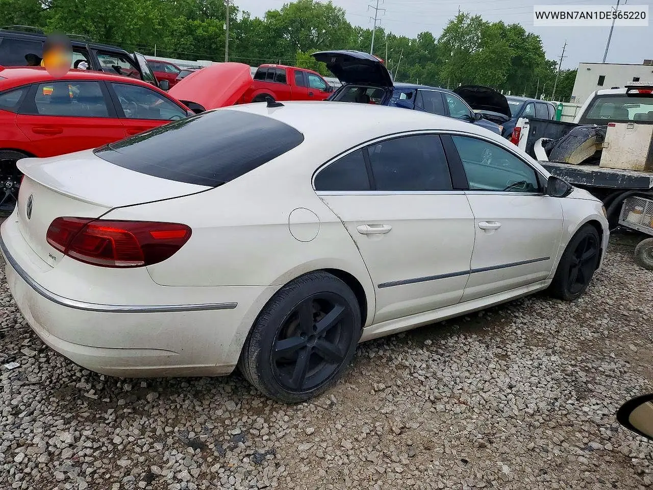 2013 Volkswagen Cc Sport VIN: WVWBN7AN1DE565220 Lot: 56484696