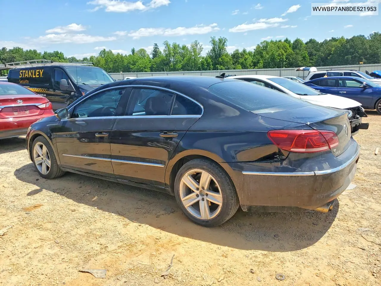 2013 Volkswagen Cc Sport VIN: WVWBP7AN8DE521953 Lot: 56588636