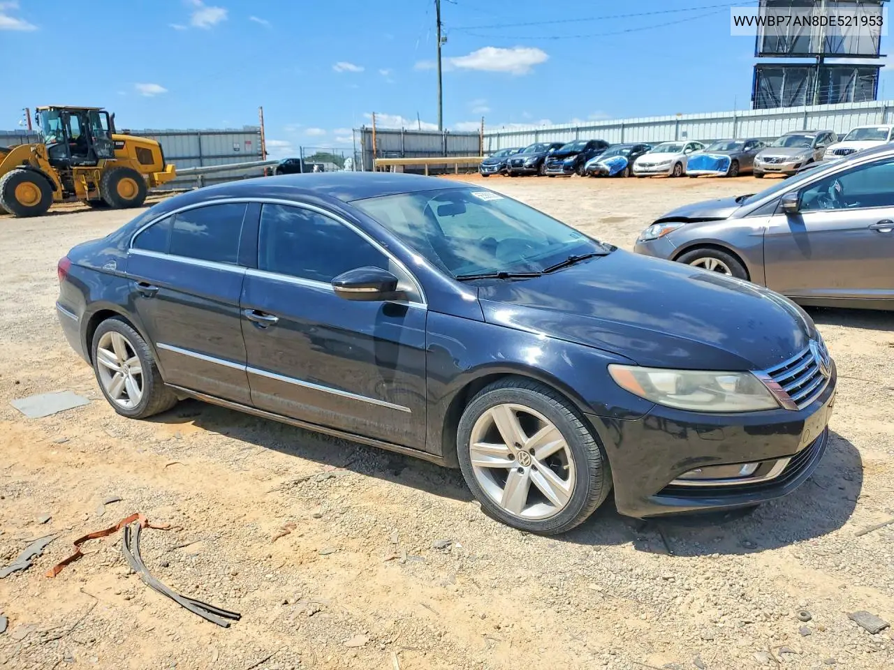 2013 Volkswagen Cc Sport VIN: WVWBP7AN8DE521953 Lot: 56588636