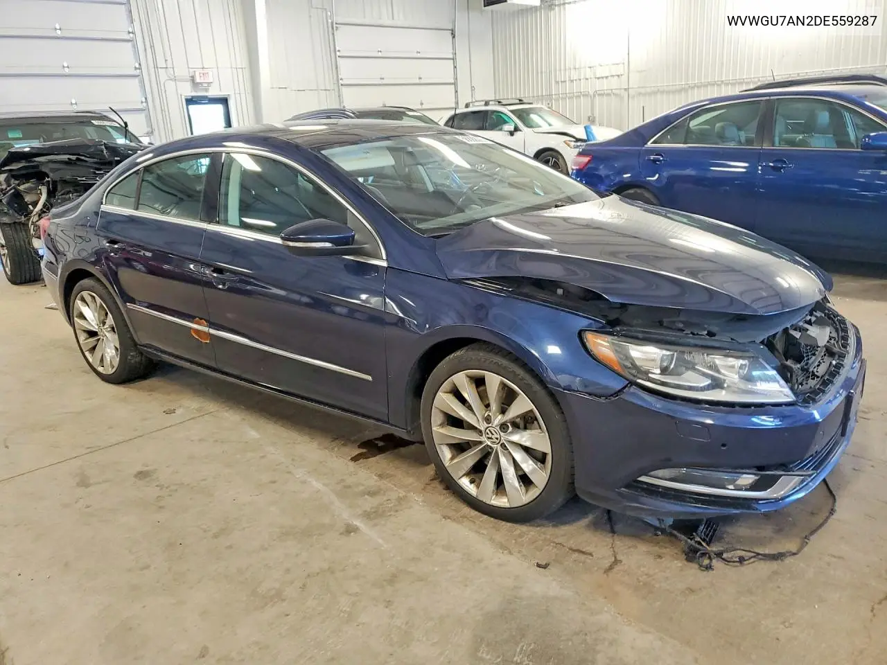 2013 Volkswagen Cc Vr6 4Motion VIN: WVWGU7AN2DE559287 Lot: 56892096