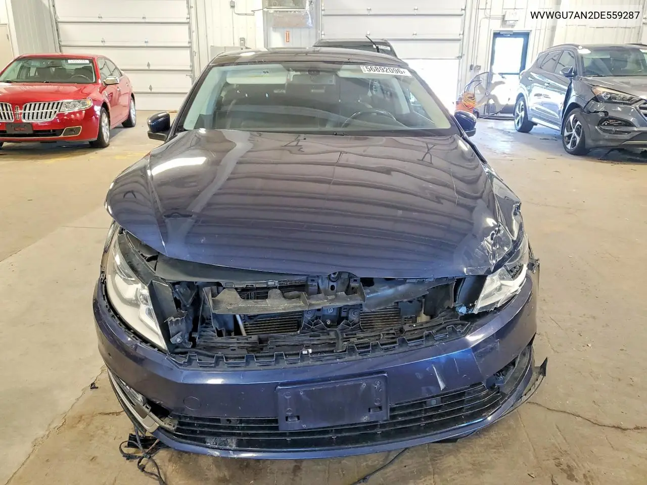 2013 Volkswagen Cc Vr6 4Motion VIN: WVWGU7AN2DE559287 Lot: 56892096