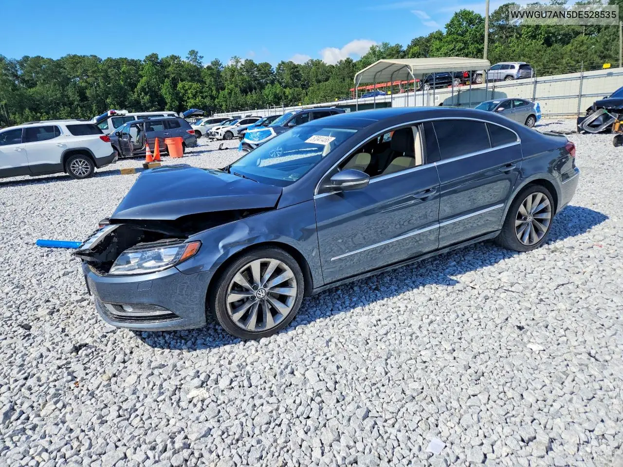 2013 Volkswagen Cc Vr6 4Motion VIN: WVWGU7AN5DE528535 Lot: 57041486
