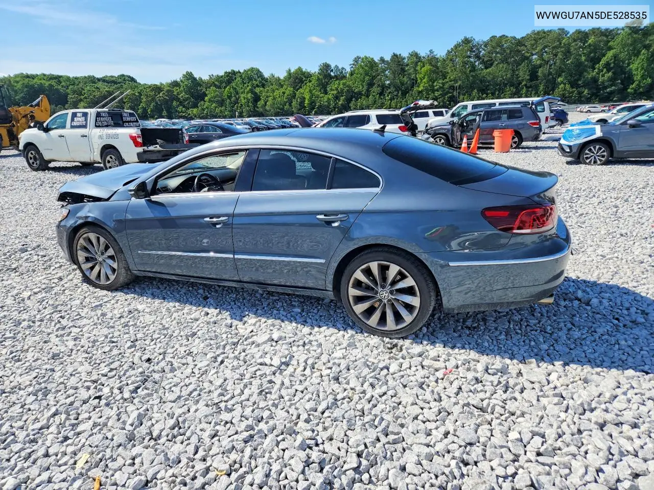 2013 Volkswagen Cc Vr6 4Motion VIN: WVWGU7AN5DE528535 Lot: 57041486