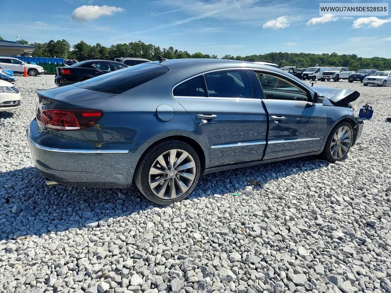 2013 Volkswagen Cc Vr6 4Motion VIN: WVWGU7AN5DE528535 Lot: 57041486