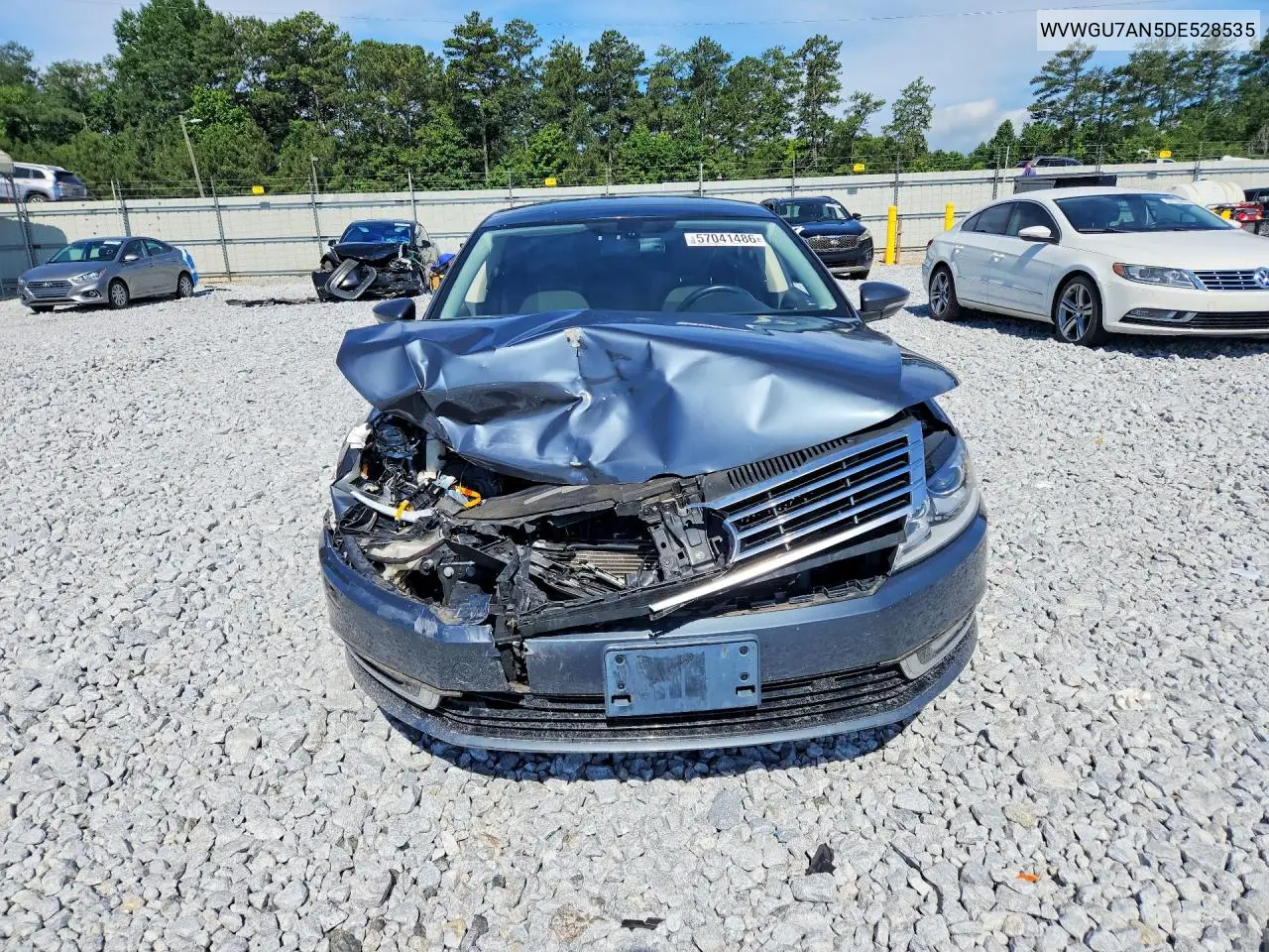 2013 Volkswagen Cc Vr6 4Motion VIN: WVWGU7AN5DE528535 Lot: 57041486