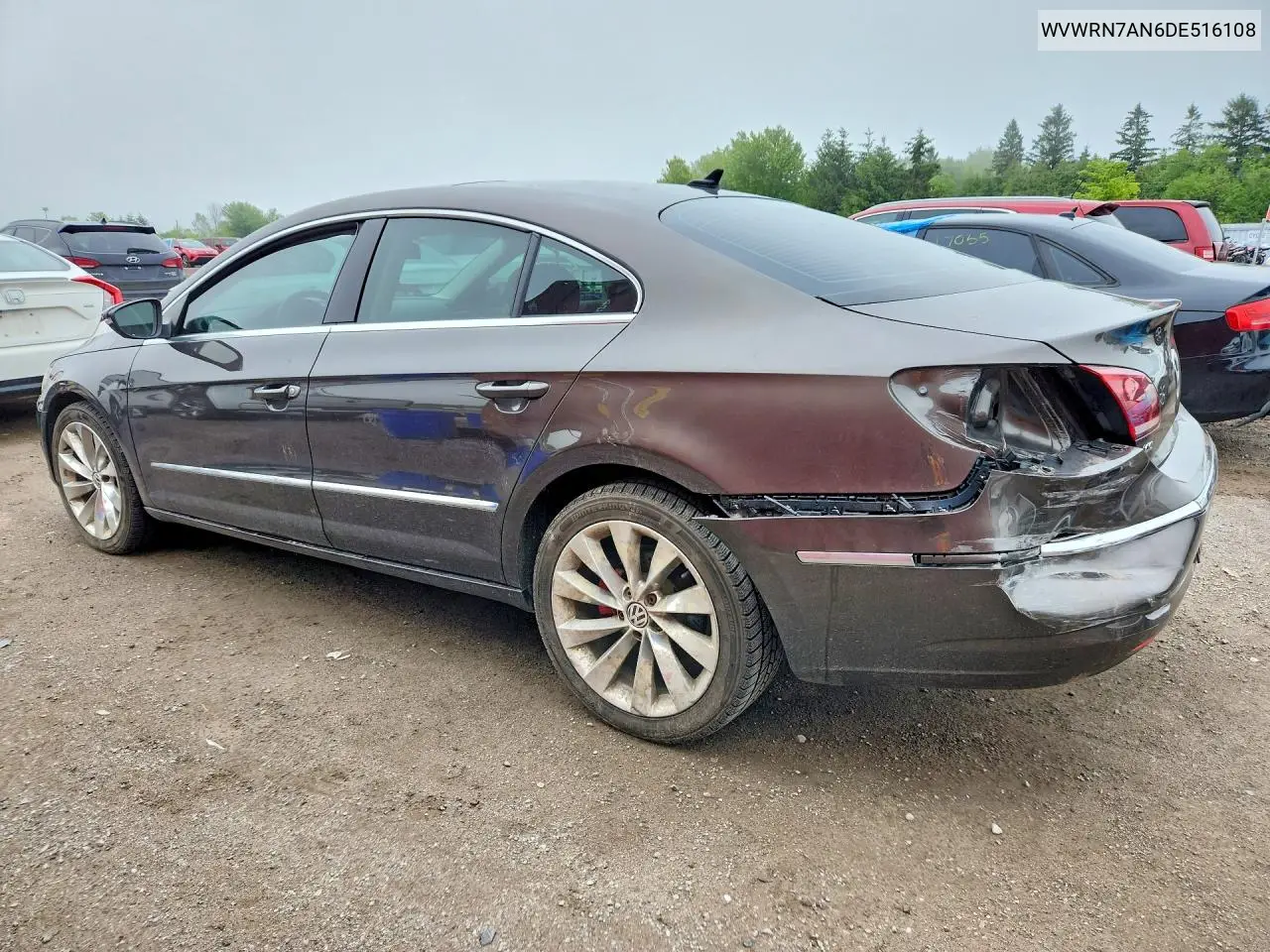 2013 Volkswagen Cc Luxury VIN: WVWRN7AN6DE516108 Lot: 57361526