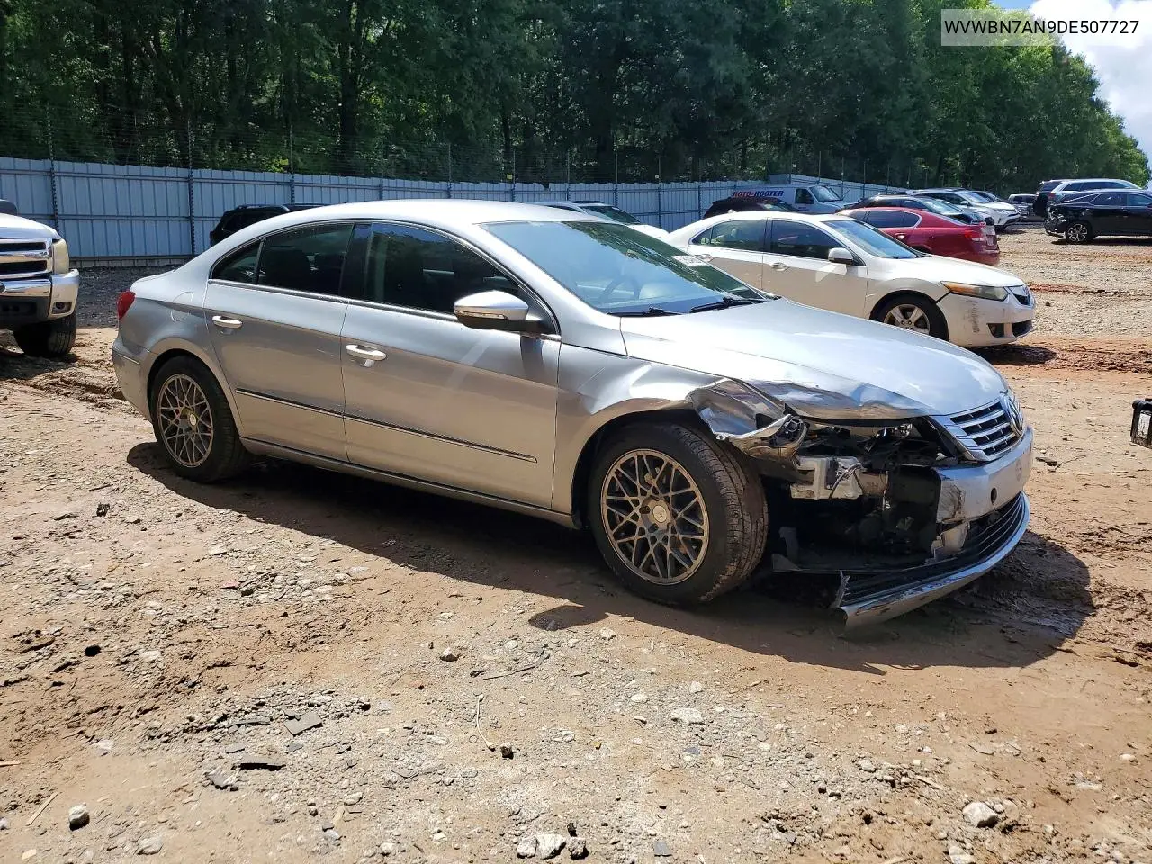 2013 Volkswagen Cc Sport VIN: WVWBN7AN9DE507727 Lot: 57694966