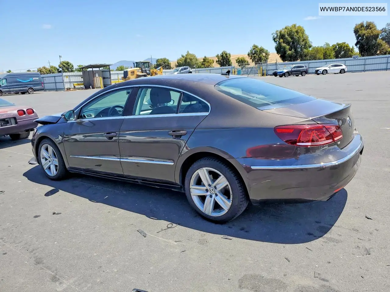 2013 Volkswagen Cc Sport VIN: WVWBP7AN0DE523566 Lot: 58311186