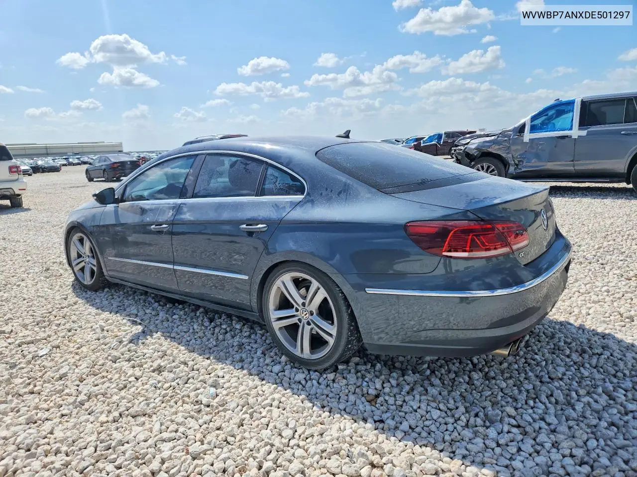 2013 Volkswagen Cc Sport VIN: WVWBP7ANXDE501297 Lot: 59218446