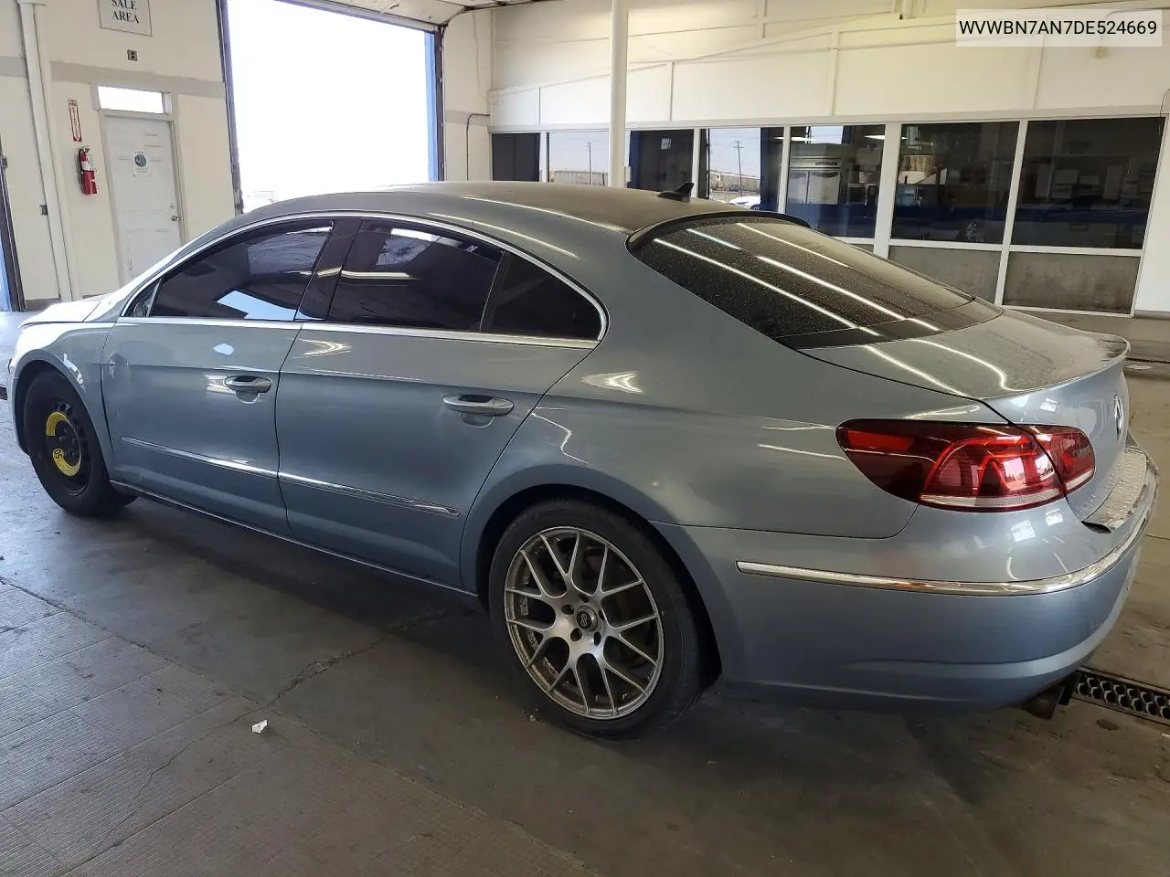 2013 Volkswagen Cc Sport VIN: WVWBN7AN7DE524669 Lot: 59622166