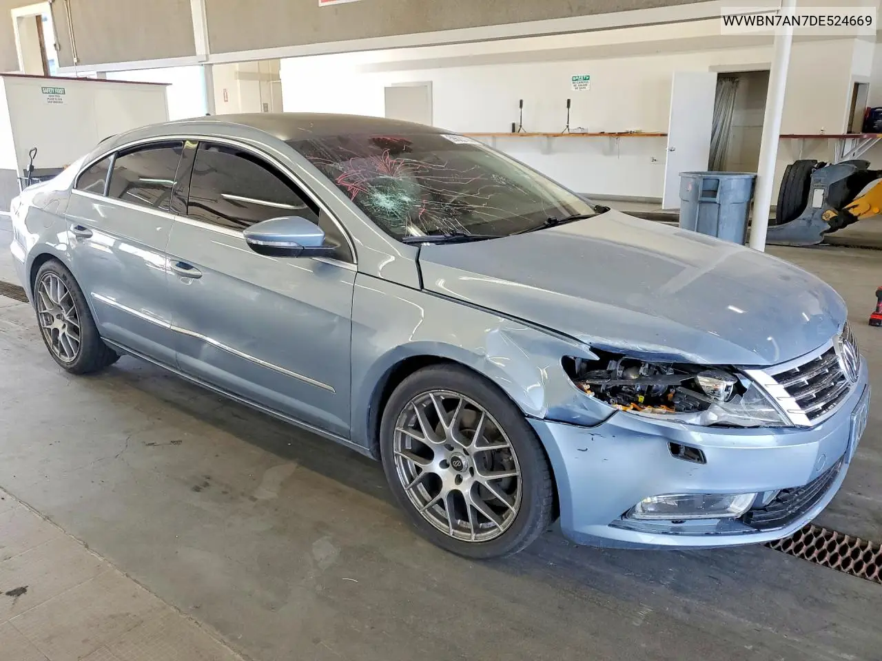 2013 Volkswagen Cc Sport VIN: WVWBN7AN7DE524669 Lot: 59622166