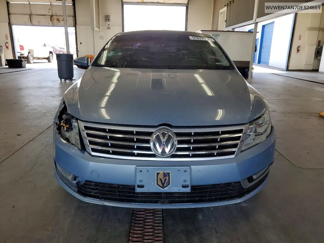 2013 Volkswagen Cc Sport VIN: WVWBN7AN7DE524669 Lot: 59622166