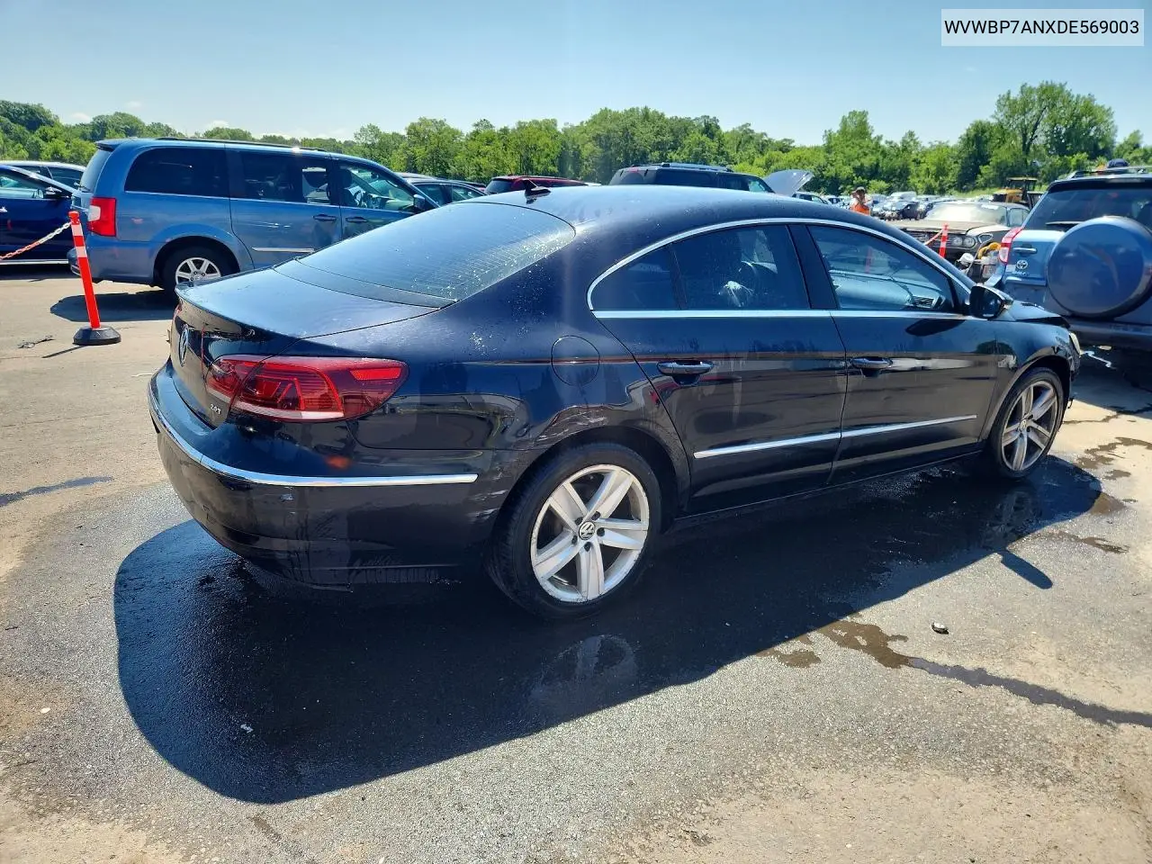 2013 Volkswagen Cc Sport VIN: WVWBP7ANXDE569003 Lot: 59666756