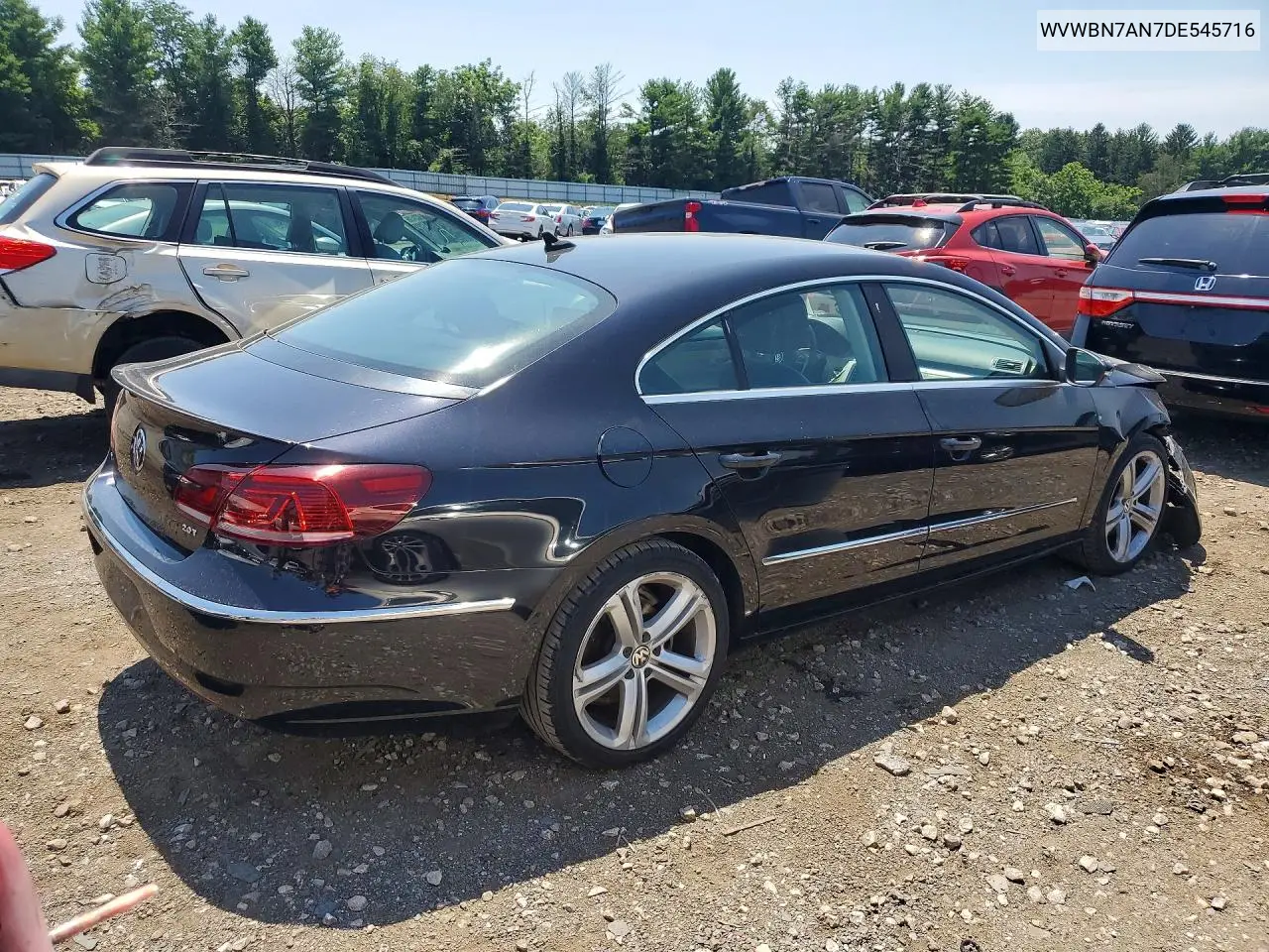 2013 Volkswagen Cc Sport VIN: WVWBN7AN7DE545716 Lot: 60797506