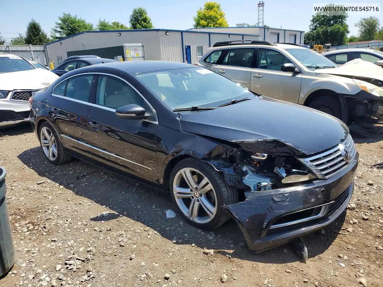2013 Volkswagen Cc Sport VIN: WVWBN7AN7DE545716 Lot: 60797506