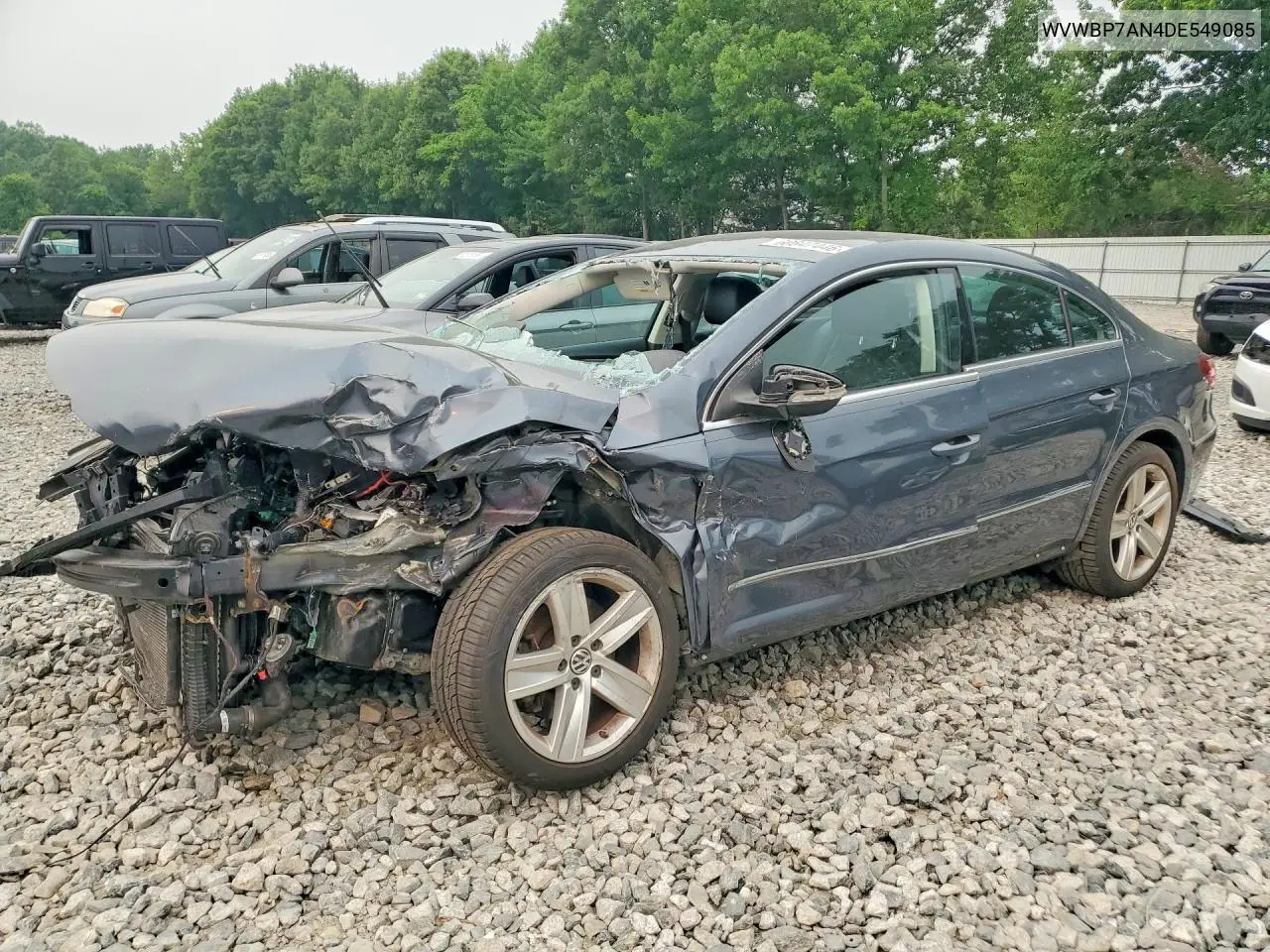 2013 Volkswagen Cc Sport VIN: WVWBP7AN4DE549085 Lot: 60847446